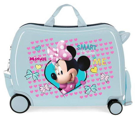 Children's suitcase Enjoy minnie hi love light blue