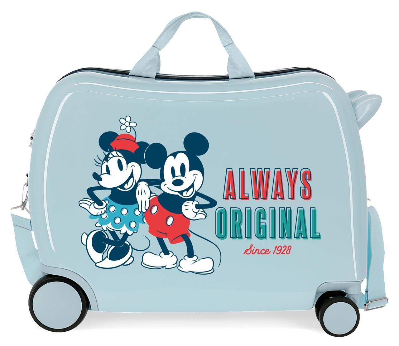 Mickey Always Children's Blue Light Blue Suitcase