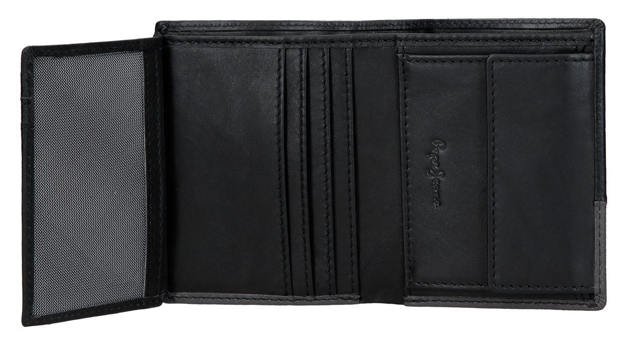 7831131 Black/gray dual pjl wallet