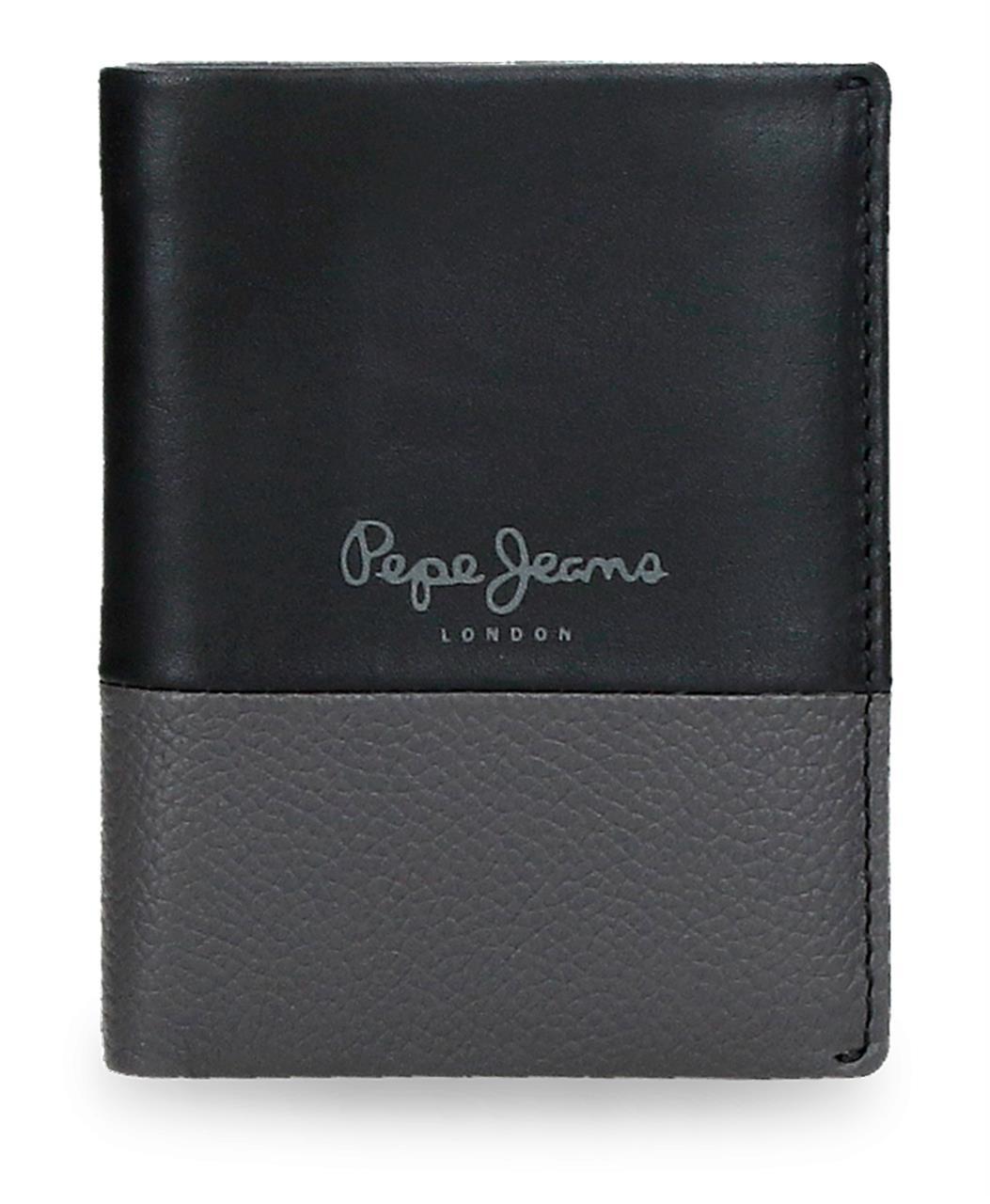 7831131 Black/gray dual pjl wallet