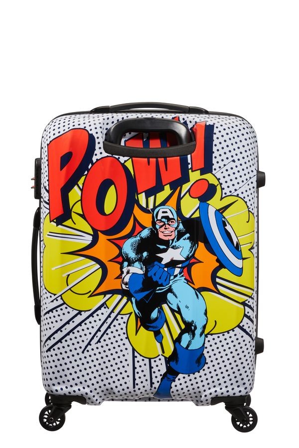 MALETA MEDIANA CAPITAN AMERICA POP ART