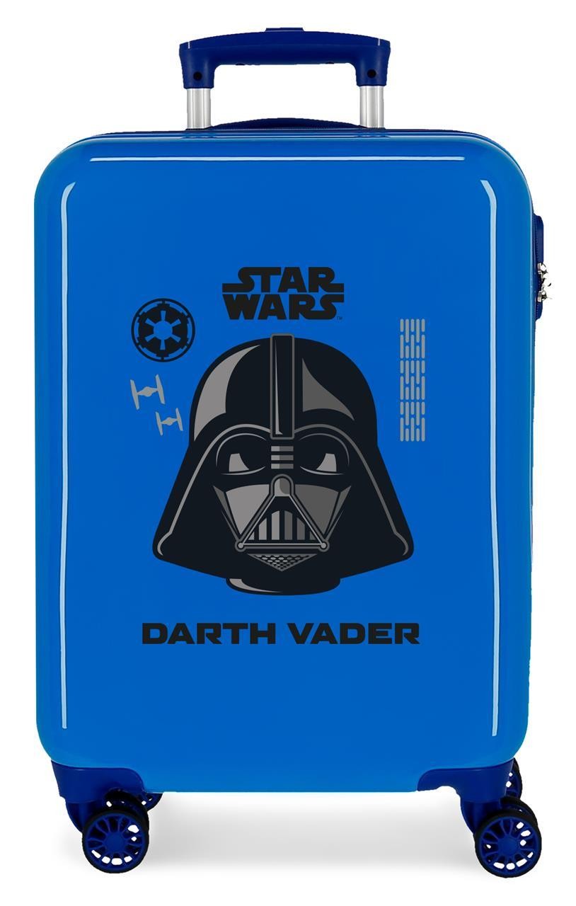 4551722 Trolley ABS 55CM.4R.Star Wars Darth Vader Blau