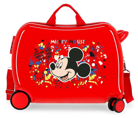 4579821 Maleta Inf.abs 4R. Red Mickey Color Mayhem