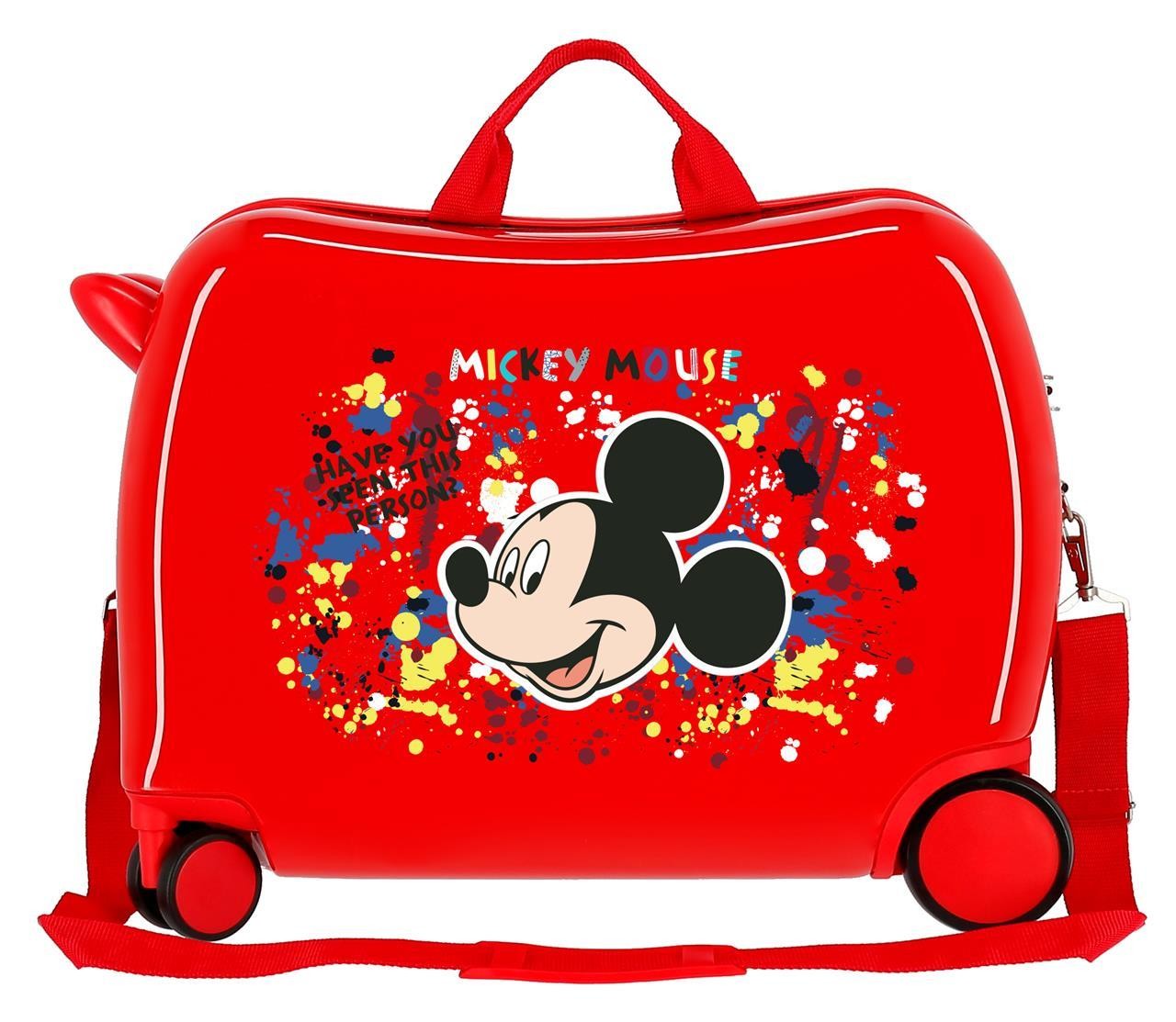 4579821 Maleta Inf.abs 4R. Red Mickey Color Mayhem