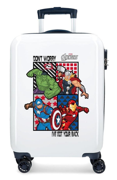 Valise cabine  Tous les Avengers Blanco