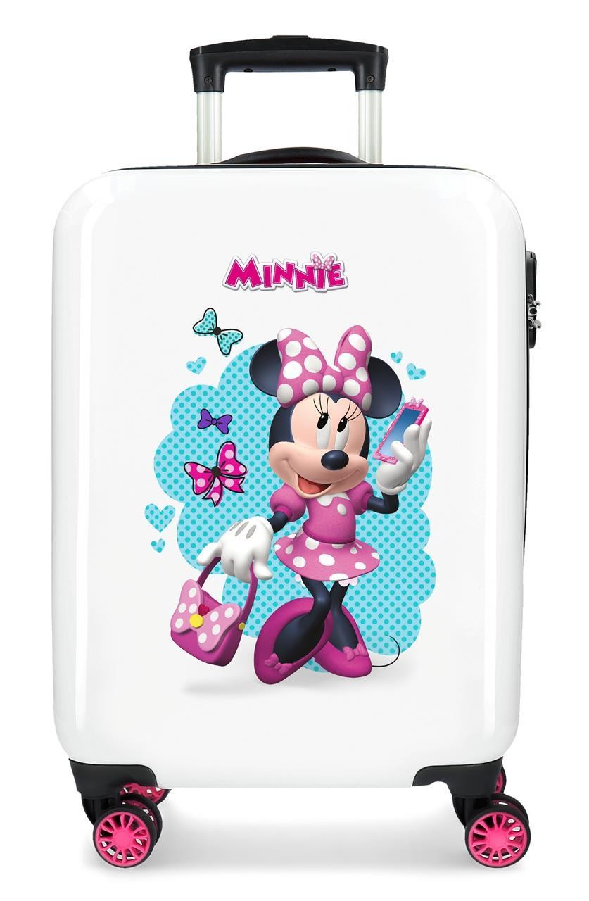 4641462 TROLLEY ABS 55CM.4R.GOOD MOOD MINNIE