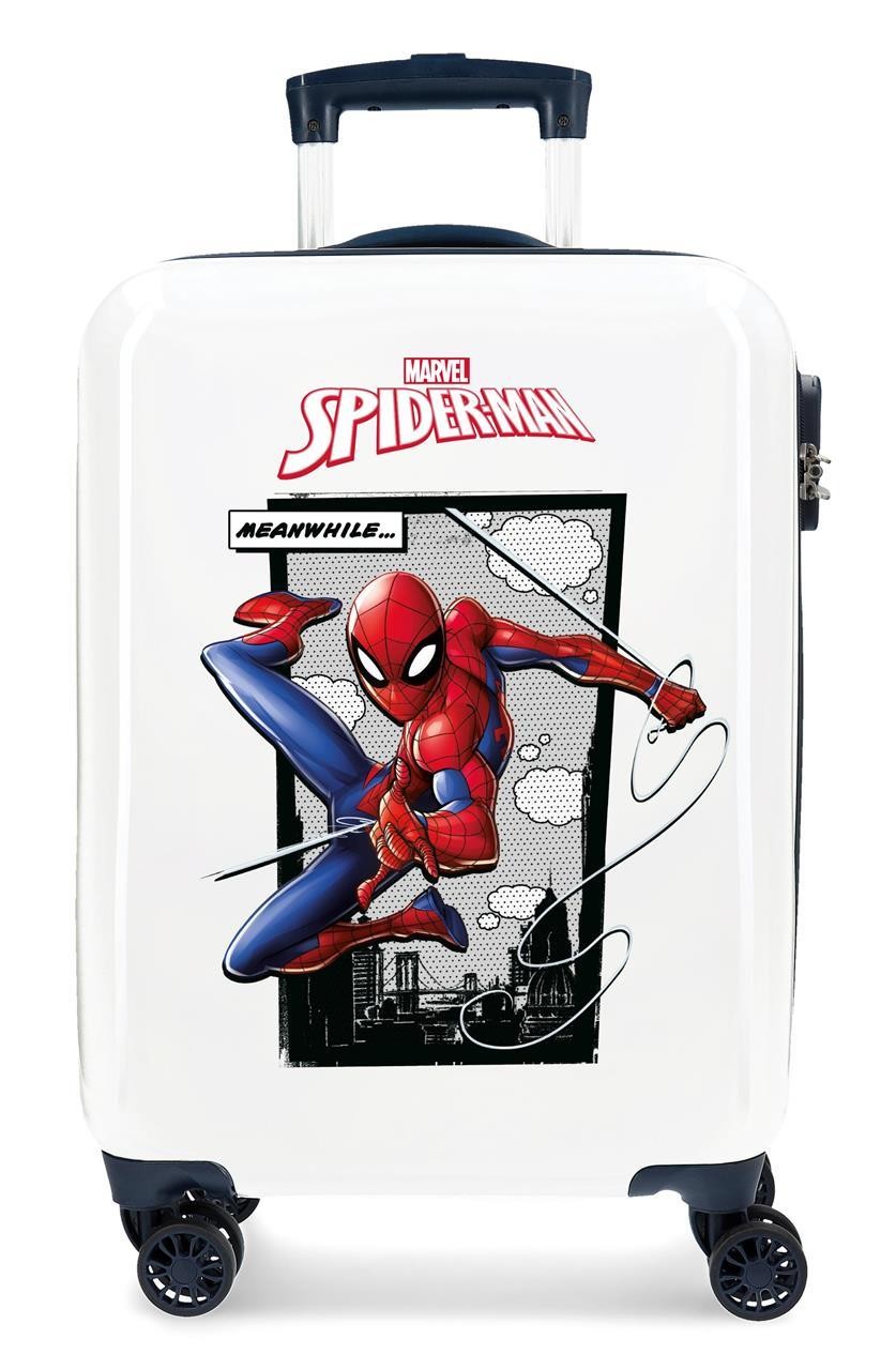 4651761 Trolley ABS 55cm.4r.Spiderman Actie