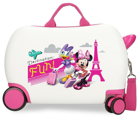 4751042 Maleta Inf.abs 4R. (2 Multi.) 45cm.Minnie & Daisy Par