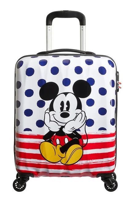 Walizka kabinowa 55 cm Mickey Blue Dots DISNEY Legends of AMERICAN TOURISTER