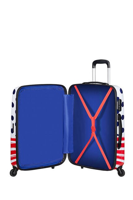 Mediana walizki 65 cm Mickey Blue Dots DISNEY Legends of AMERICAN TOURISTER