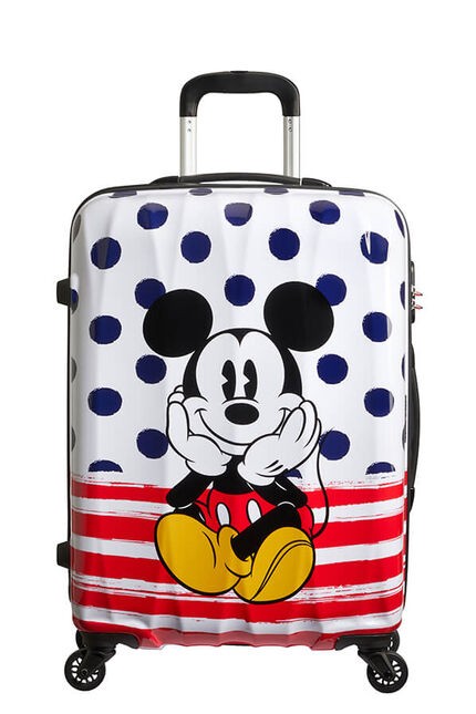 Mediana walizki 65 cm Mickey Blue Dots DISNEY Legends of AMERICAN TOURISTER