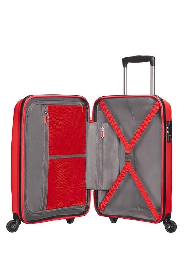 Pack Maleta Cabina Bon Air + Mochila Up Beat de American Tourister rojo