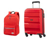 Pack Maleta Cabina Bon Air + Mochila Up Beat de American Tourister rojo