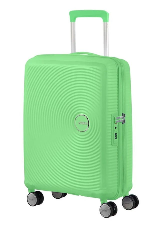 Pack Maleta Cabina SoundBox + Mochila Up Beat de American Tourister verde