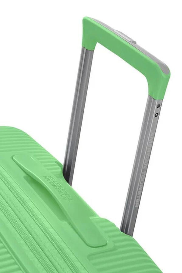 Pack Maleta Cabina SoundBox + Mochila Up Beat de American Tourister verde