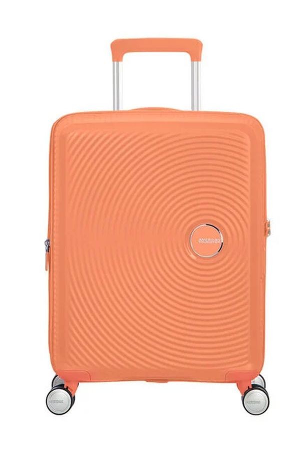 Pack Maleta Cabina SoundBox + Mochila Up Beat de American Tourister naranja