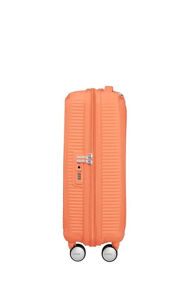 Pack Maleta Cabina SoundBox + Mochila Up Beat de American Tourister naranja