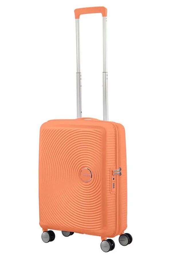 Pack Maleta Cabina SoundBox + Mochila Up Beat de American Tourister naranja