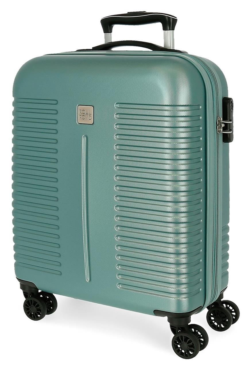 5088625 Trolley ABS 55CM.C/Expond. 4r. Turquoise Indien