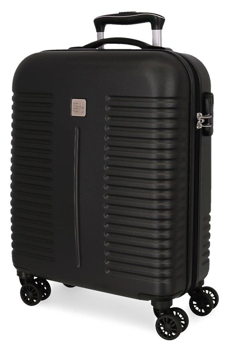 5089121 Trolley ABS 55Cm.4r.india Black