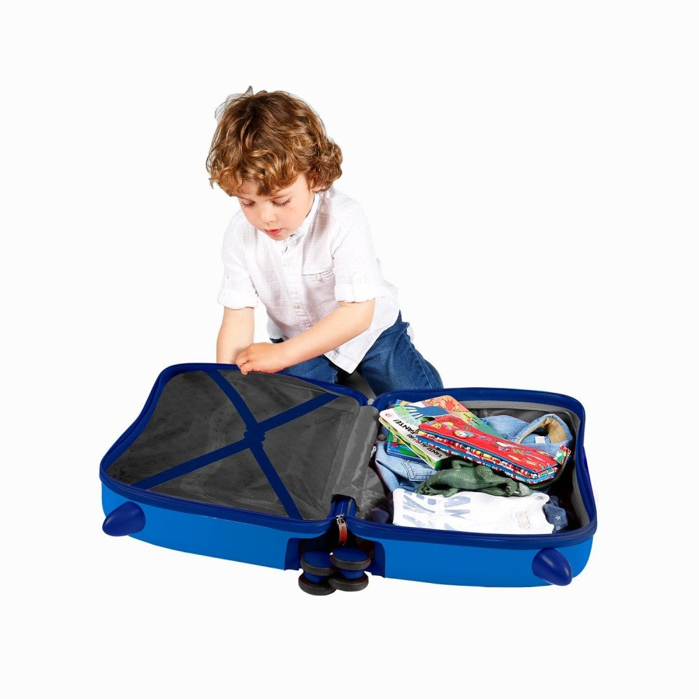 Children's suitcase 2 multidirectional wheels Circle Mickey