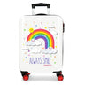 Maleta de cabina Movom Arcoiris Always Smile rígida 55cm