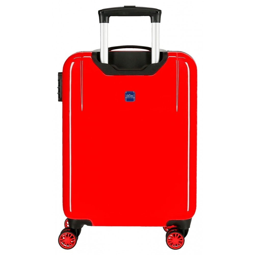 Cabin suitcase Spiderman Street rigid in red