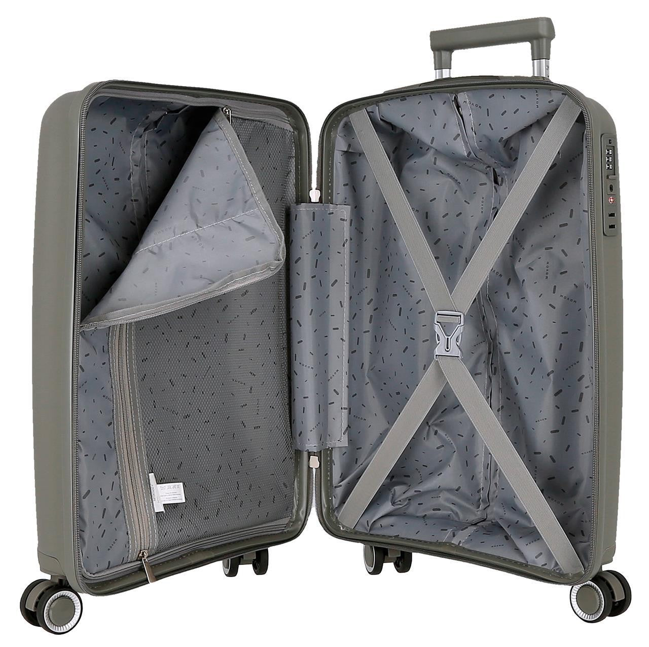 5329124 TROLLEY PP 55CM.4R.MOVOM INARI GRAY