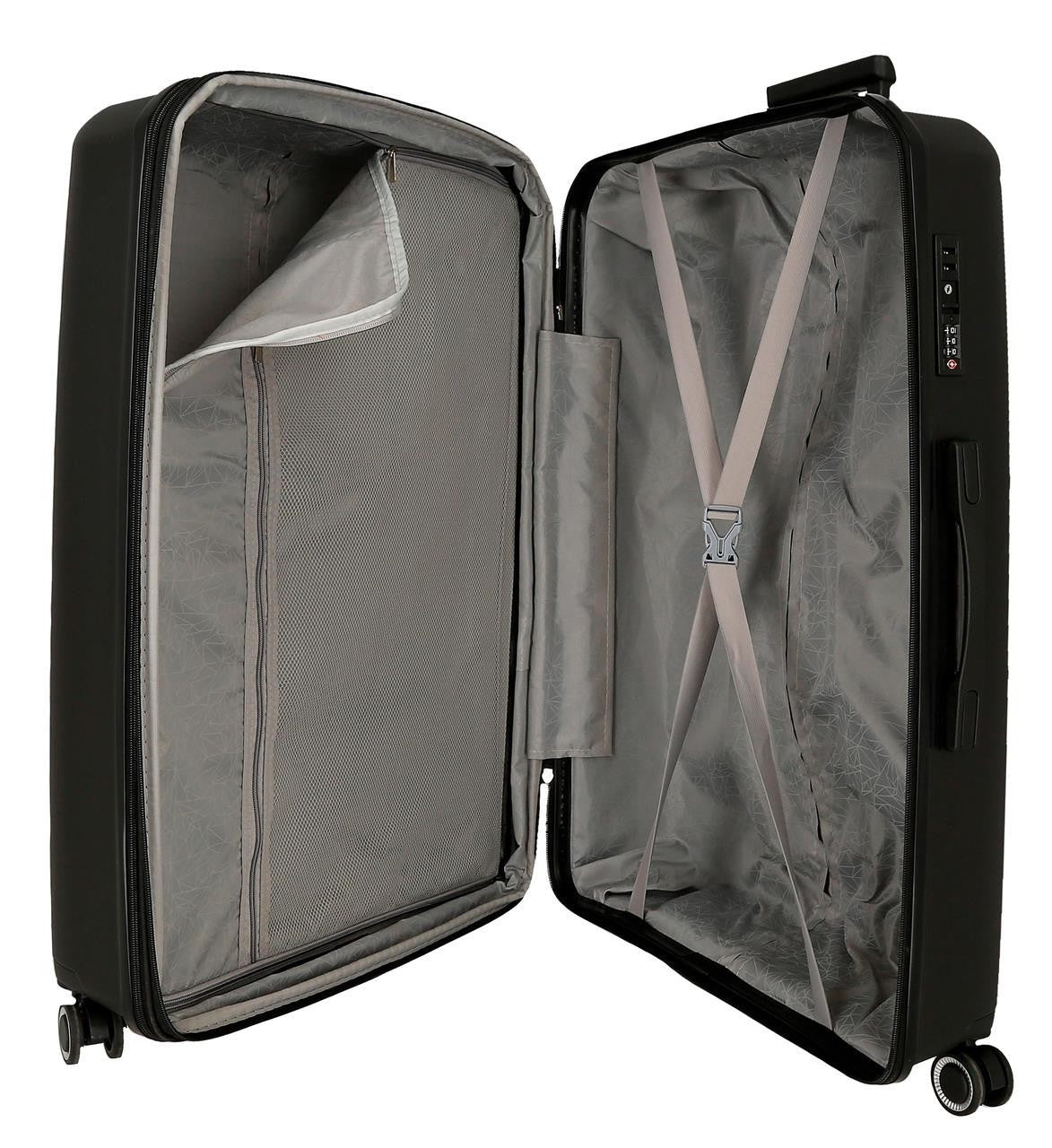 5329221 TROLLEY PP 68CM.4R.MOVOM INARI BLACK