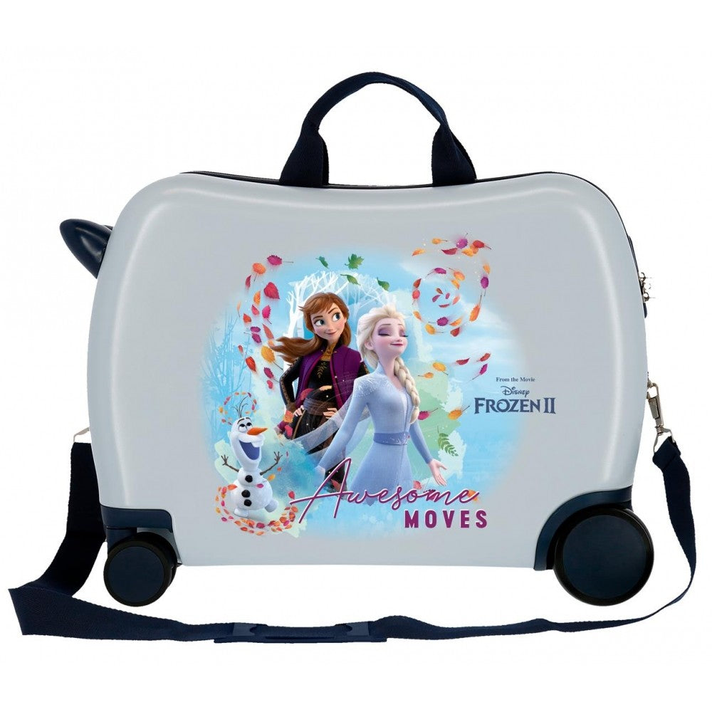 Maleta Infantil Frozen Awesome Moves con 2 ruedas multidireccionales