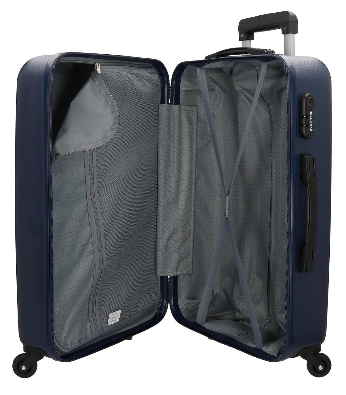 5849362 Trolley ABS 75CM.4R.FLEX MARINO