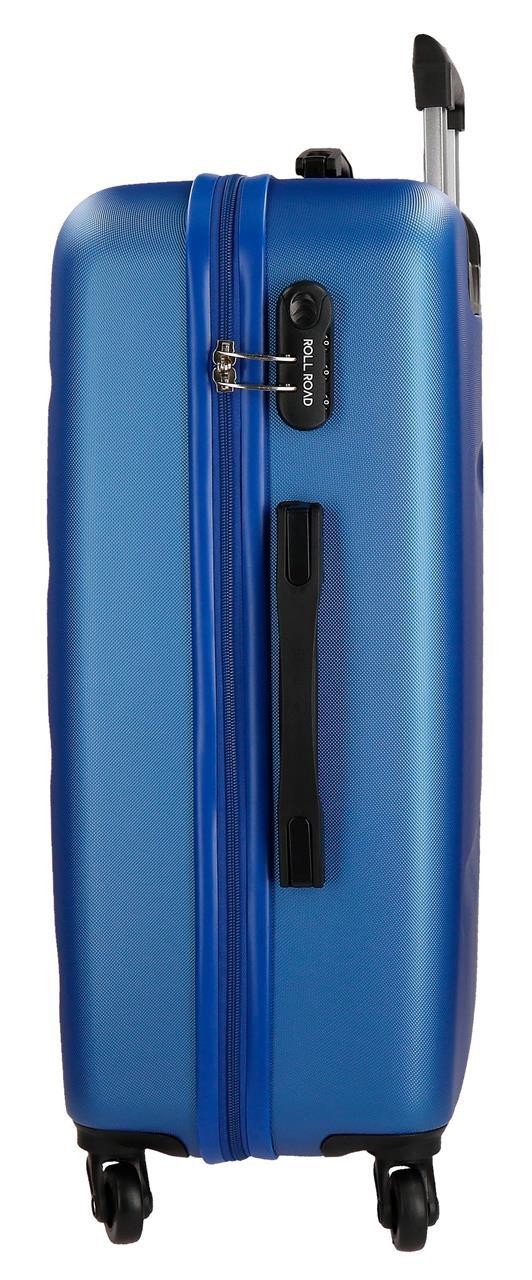 5849363 Trolley ABS 75CM.4R.FLEX Blue