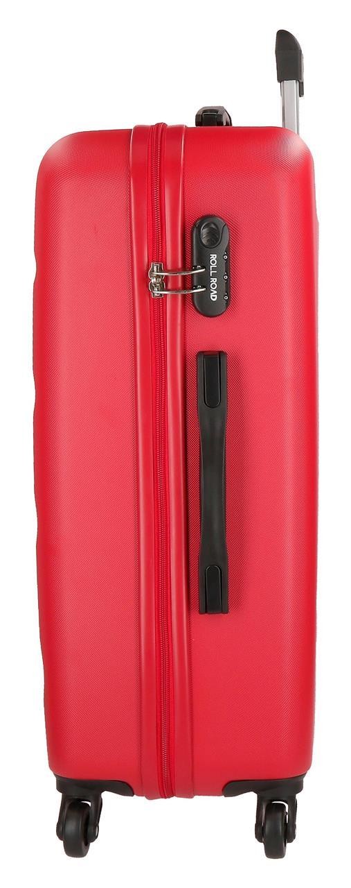 5849364 Trolley ABS 75CM.4R.FLEX RED