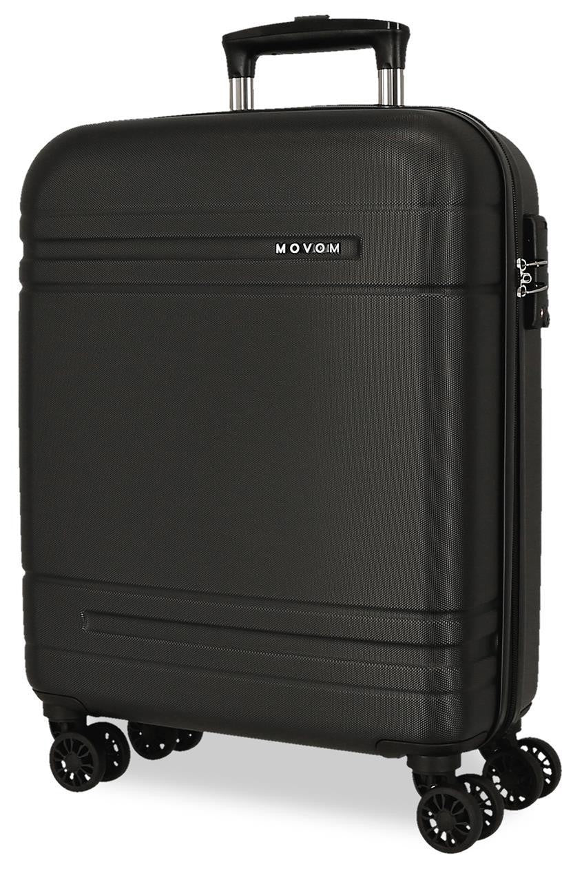 598916A Trolley ABS 55cm.4r.Movom Galaxy Black