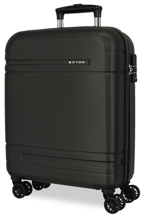 598916A TROLLEY ABS 55CM.4R.MOVOM GALAXY BLACK