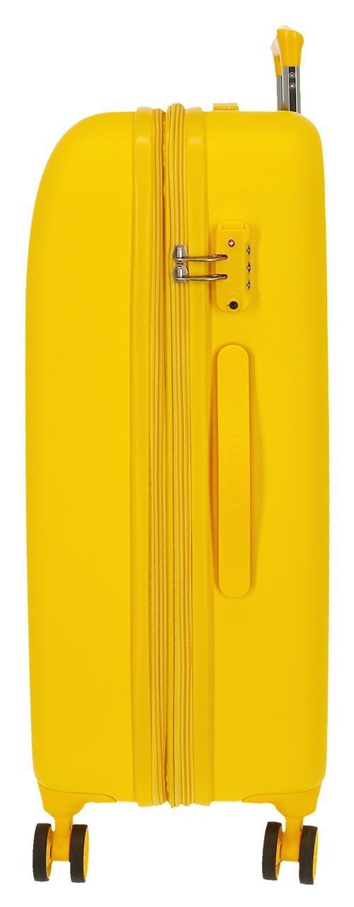 5999267 TROLLEY ABS 70CM.4R.MOVOM RIGA AMARILLO