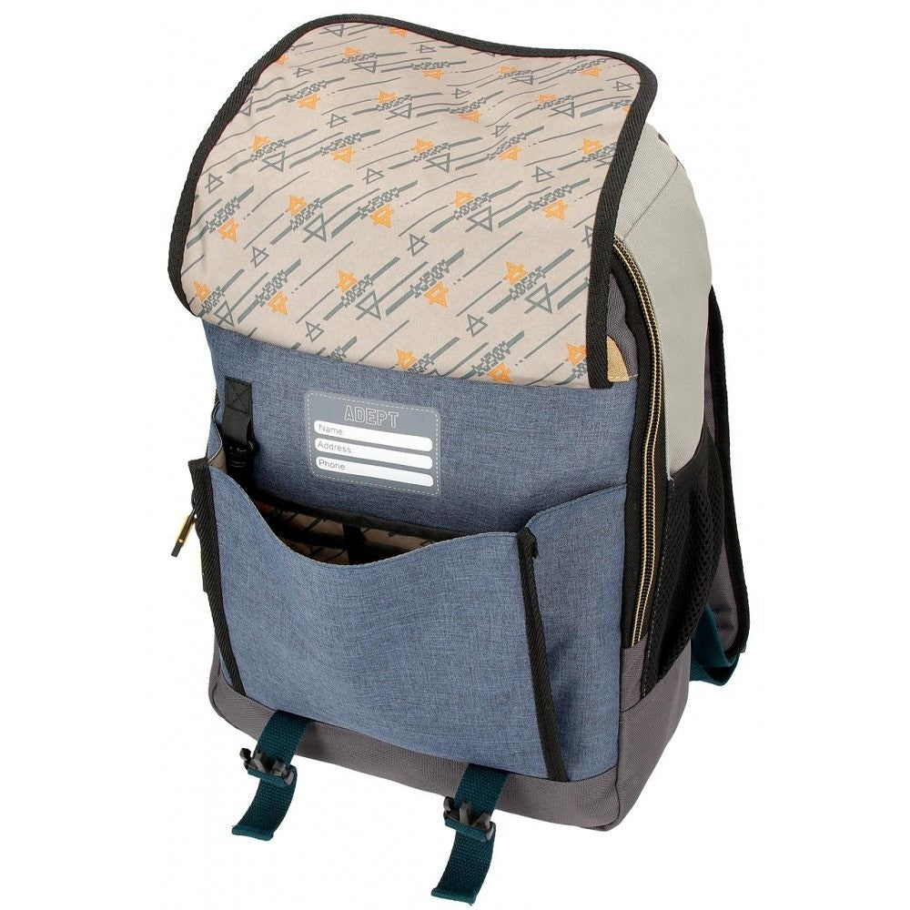 Mochila Adepta de Camper de 42cm 13,3 polegadas com carro