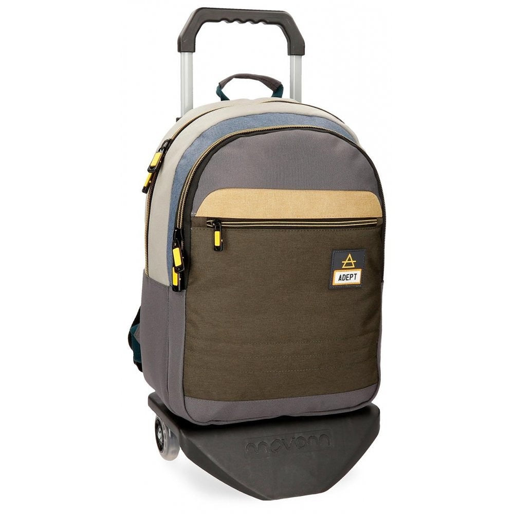 Adepto Camper 44cm de mochila por 15,6 polegadas com carro