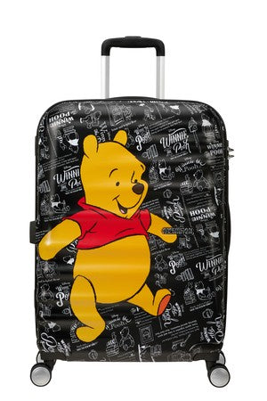 Keskikokoinen matkalaukku Disney Nalle Puh, AMERICAN TOURISTER Aaltokattaja 67/24