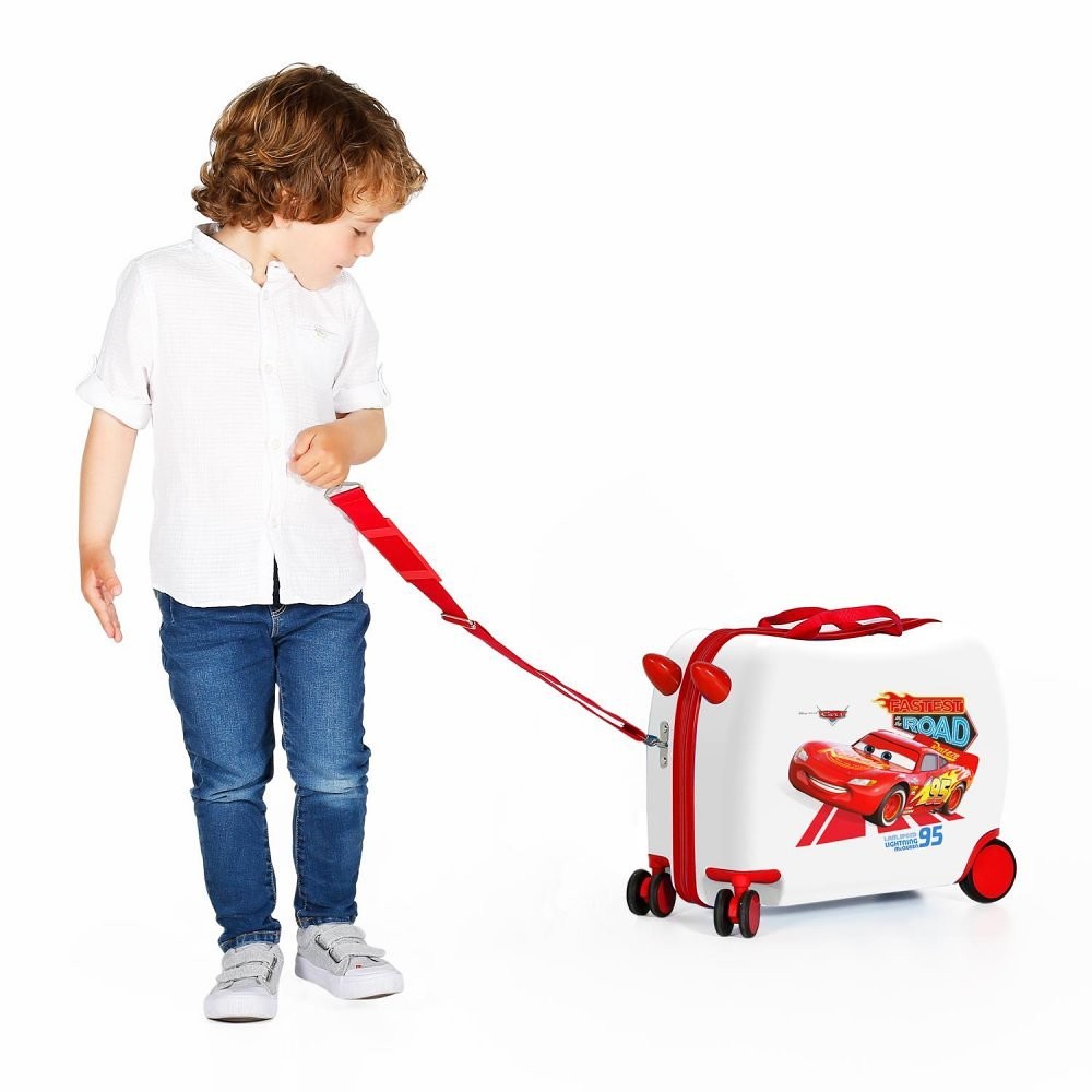 Children's suitcase 2 multidirectional wheels Cars Good Mood