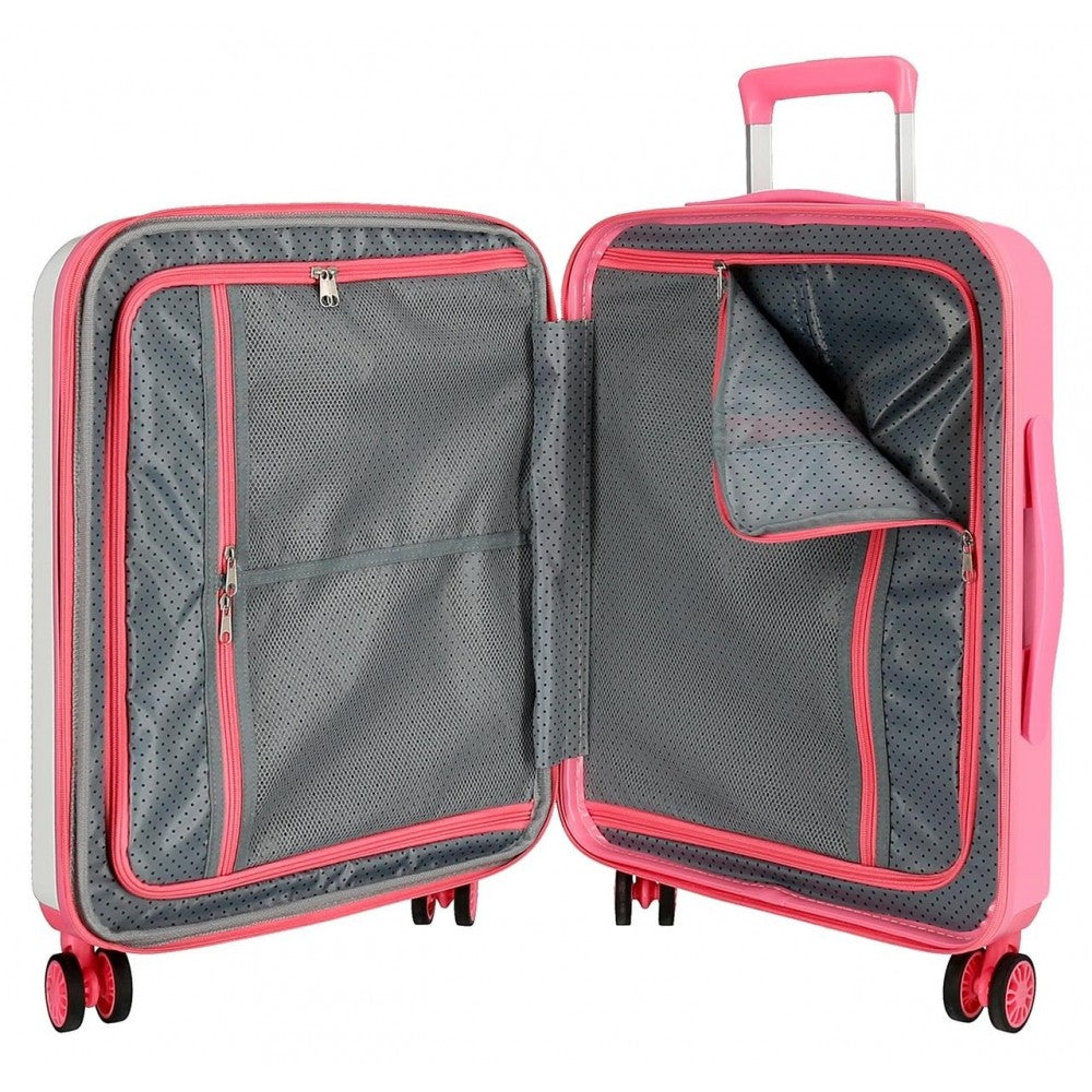 Cabin suitcase Pepe Jeans Rigid Leven 55cm Tomas Rosa