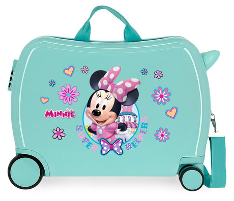 Kinderkoffer 4 Räder Minnie Super Helpers