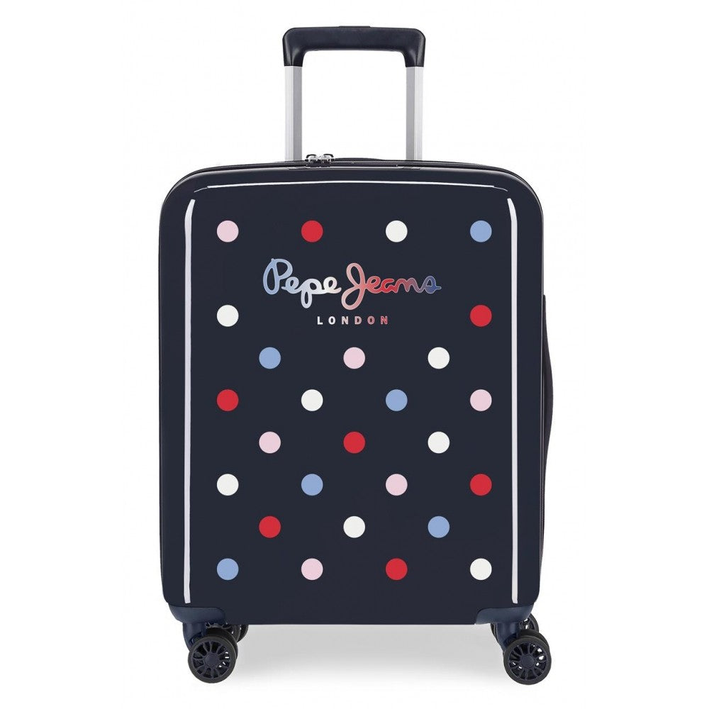 Cabin suitcase Rigid 55cm Pepe Jeans EMMA Navy blue