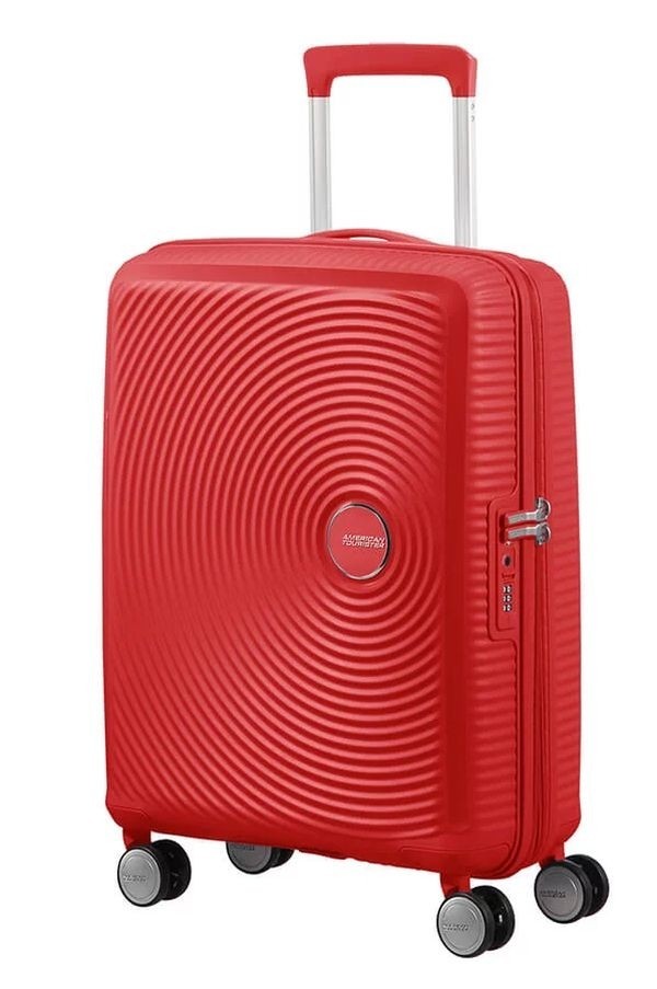 Pack Maleta Cabina SoundBox + Mochila Up Beat de American Tourister rojo