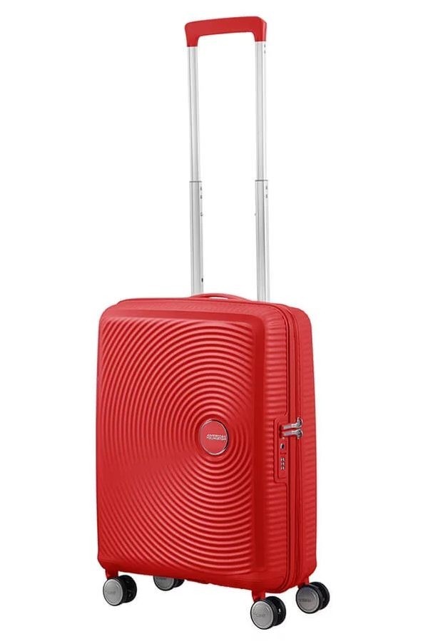 Pack Maleta Cabina SoundBox + Mochila Up Beat de American Tourister rojo