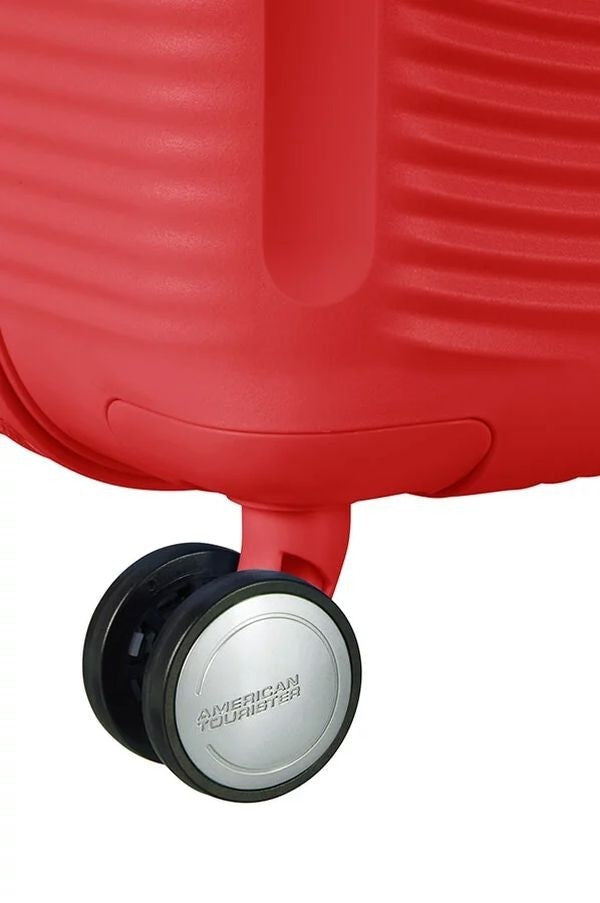 Pack Maleta Cabina SoundBox + Mochila Up Beat de American Tourister rojo