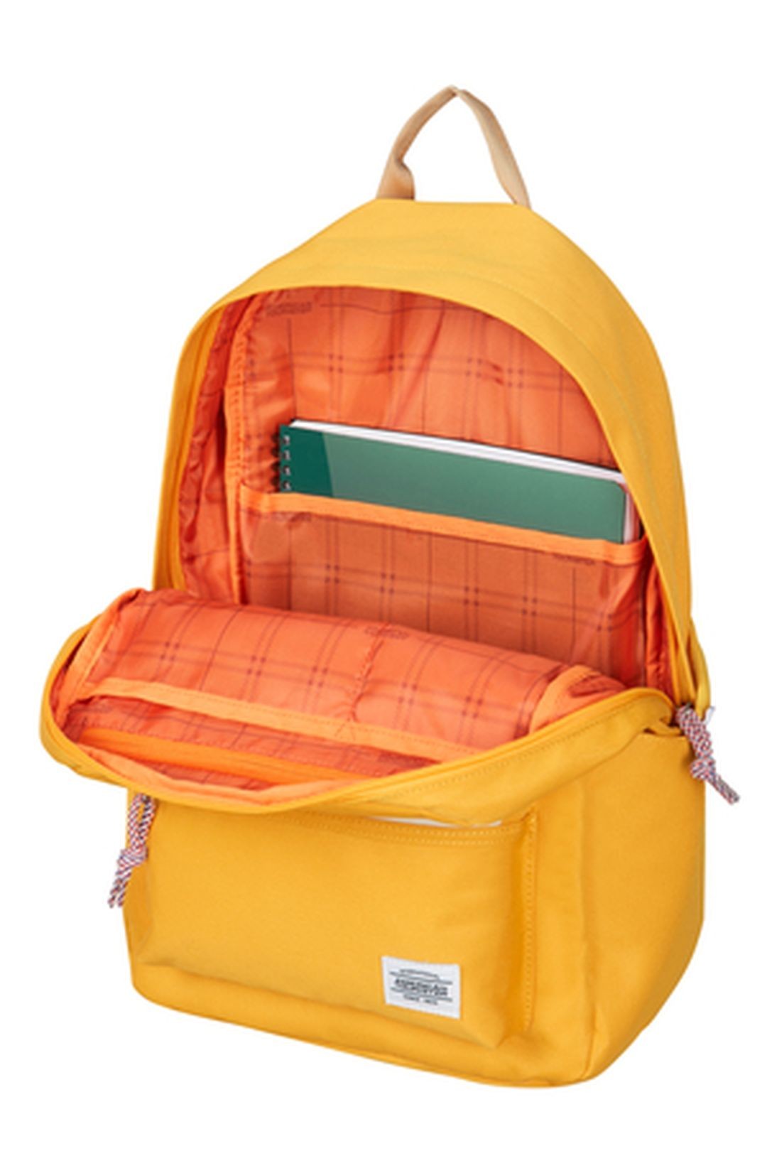 Inpakken Cabinekoffer Soundbox + Up Backpack American Tourister Geel