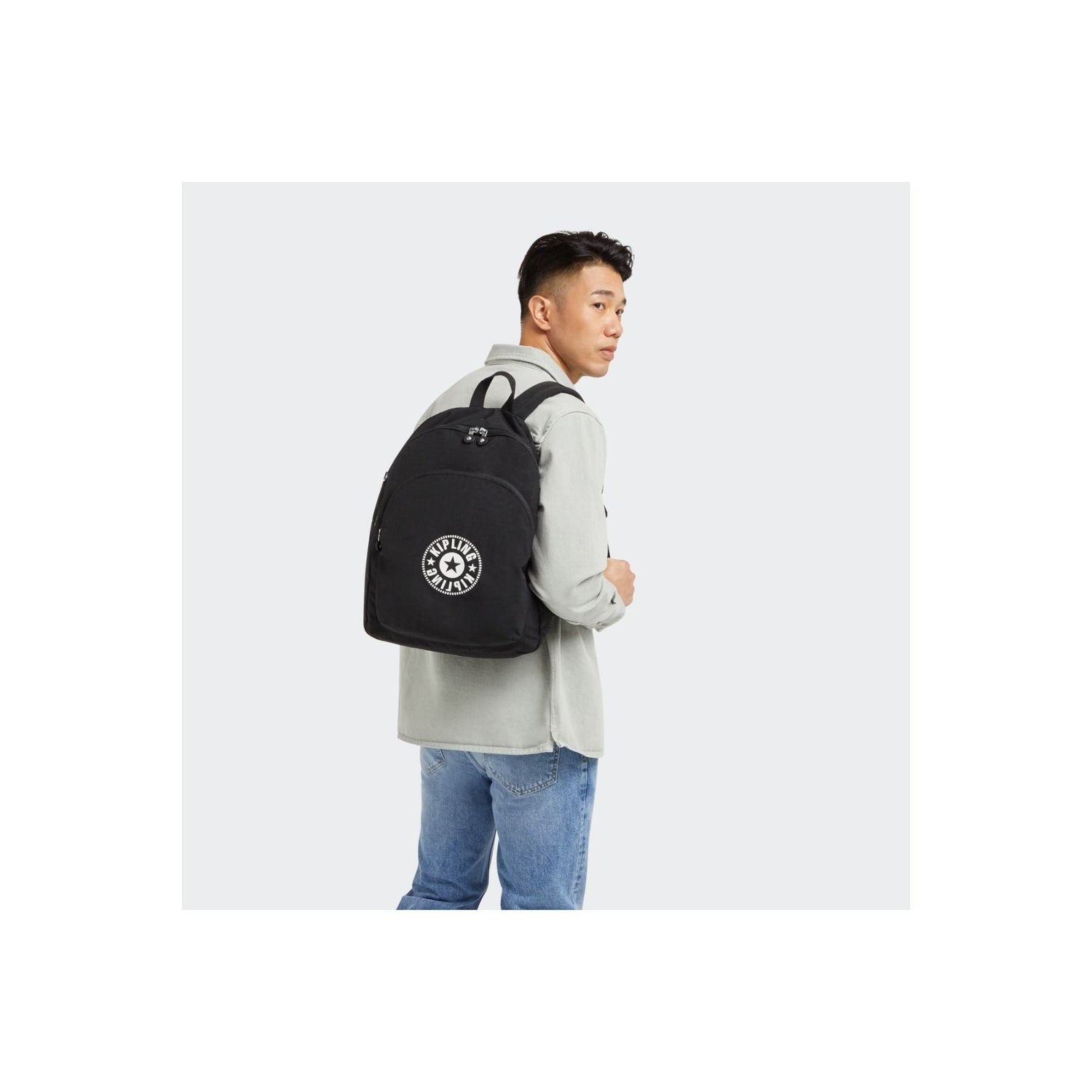 Curtis l Backpack voor laptop KIPLING Zwart