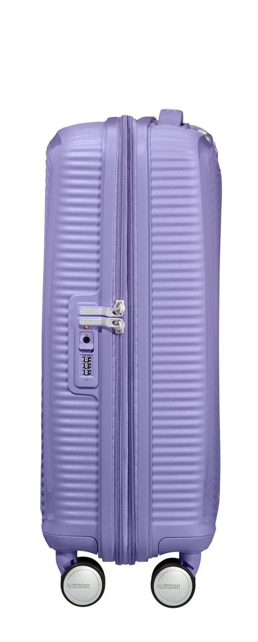 Pack Maleta Cabina SoundBox + Mochila Up Beat de American Tourister Lavanda