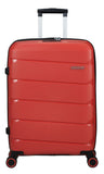 Medium walizki ruchu powietrza AMERICAN TOURISTER Z TSA Eco